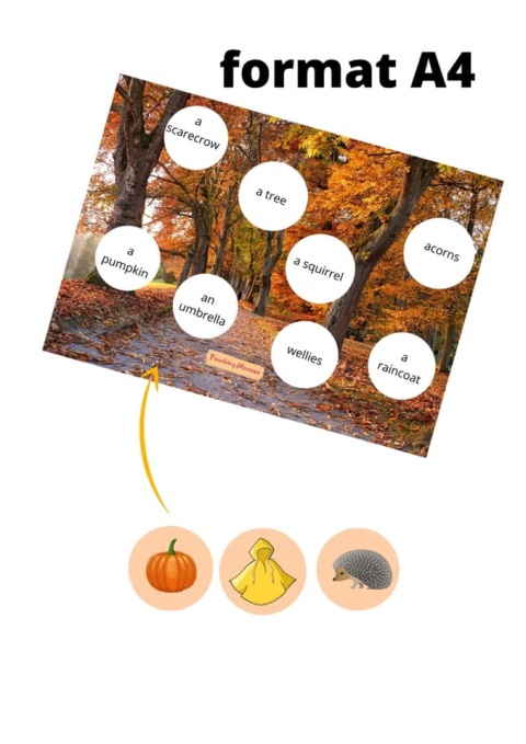 AUTUMN - vocabulary, speaking and games PACK AUTUMN - vocabulary, speaking and games PACK