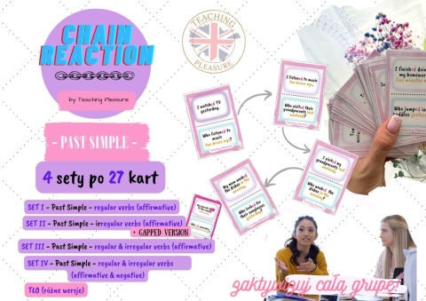CHAIN REACTION - Past Simple CHAIN REACTION - Past Simple