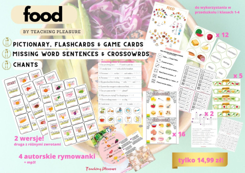 FOOD PACK Vocabulary, speaking and games FOOD PACK Vocabulary, speaking and games
