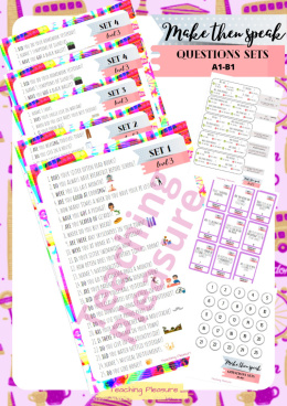 MAKE THEM SPEAK speaking cards LEVEL 3